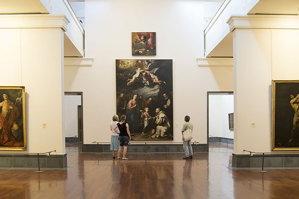 Sala scuole Napoletano Museo di Capodimonte