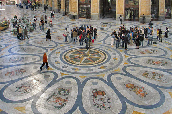 Pavimento Galleria Umberto I
